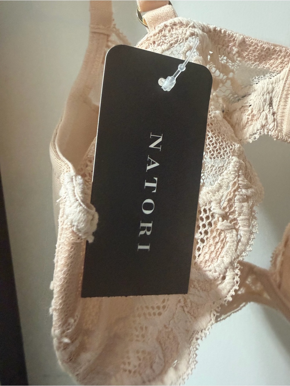 Natori Peachy Nude Lace-Trim T-Shirt Bra - Picture 3 of 4